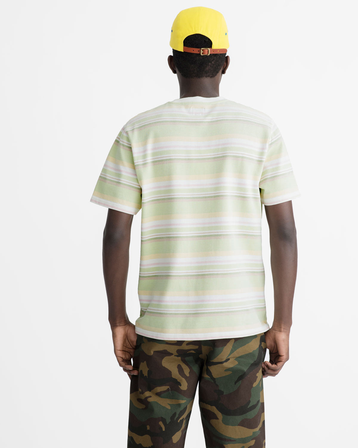Pastel Pique Stripe Top