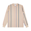 Noah - Vertical Stripe Practice Top - Beige - Swatch