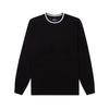 Noah - Pique Crew - Black - Swatch