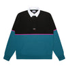 Noah - Rugby Pullover - Black Combo - Swatch
