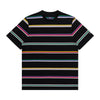 Noah - Triple Stripe Top - Black - Swatch