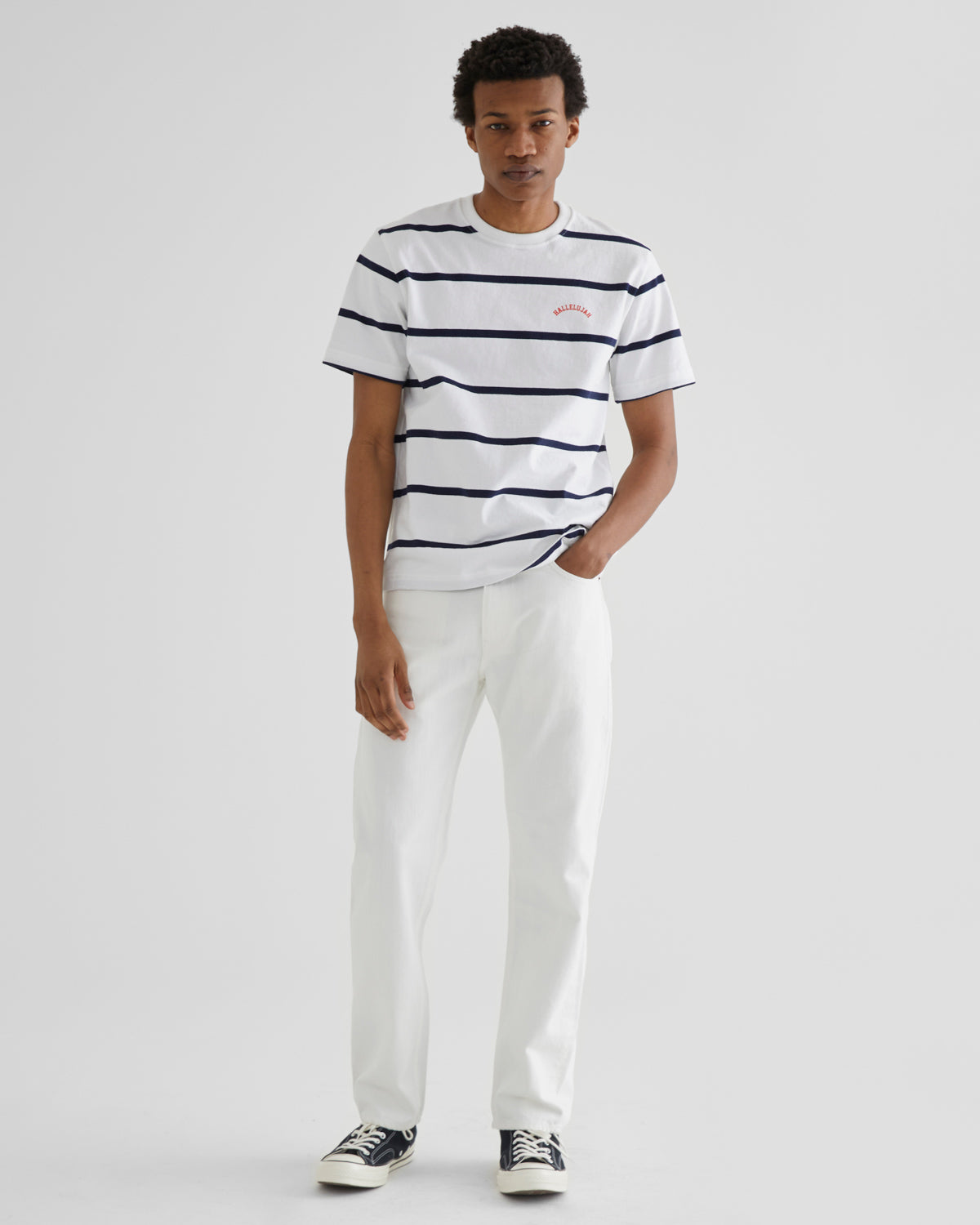Hallelujah Stripe Top