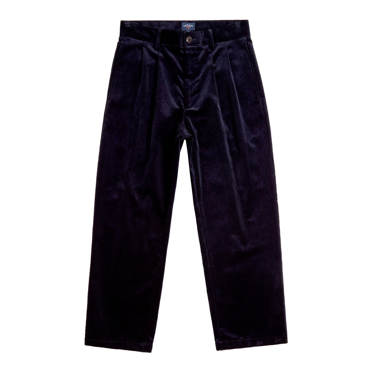 Double-Pleat Corduroy Trousers