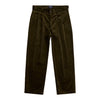 Noah - Double-Pleat Corduroy Trousers - Dark Olive - Swatch