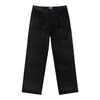 Noah - Double-Pleat Corduroy Trouser - Black - Swatch
