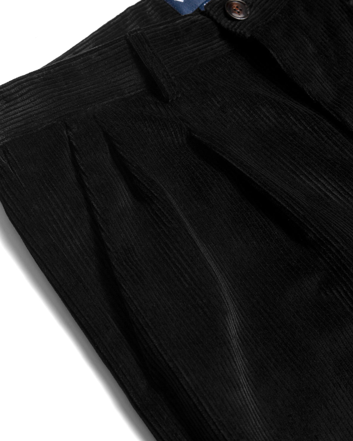 Double-Pleat Corduroy Trouser