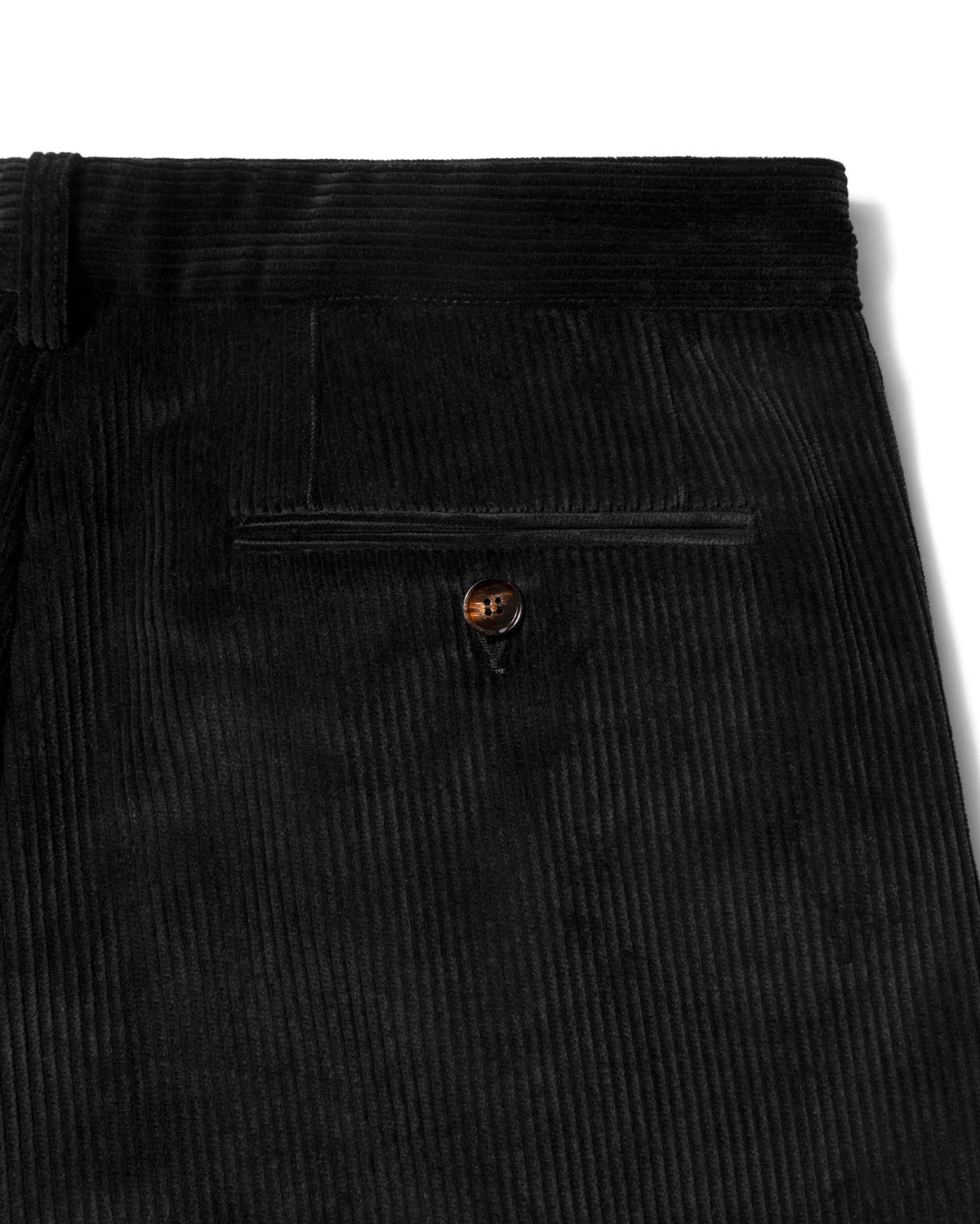 Double-Pleat Corduroy Trouser