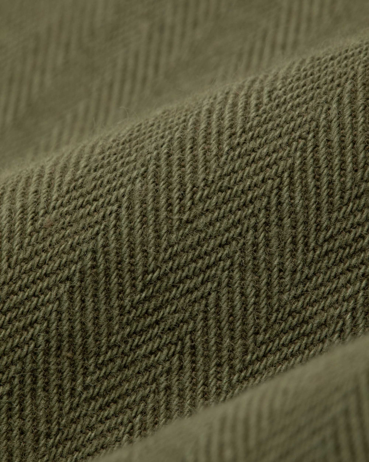 Classic Double-Pleat Herringbone Pant
