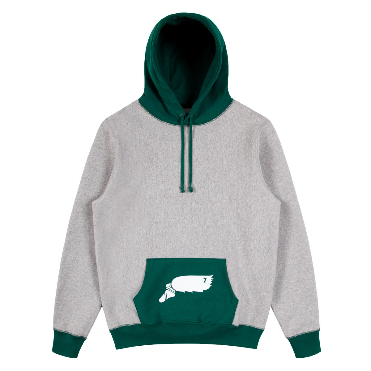 color:heather grey/forest green