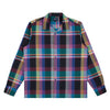 Noah - Black Madras Plaid Shirt - Black Plaid - Swatch