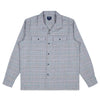 Noah - Plaid Flannel Shirt - Grey Plaid - Swatch