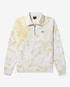 Noah - Splatter Dye Pullover - Yellow/White - Swatch