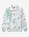 Noah - Splatter Dye Pullover - Green/White - Swatch