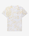 Noah - Splatter Dye Pocket Tee - Yellow/White - Swatch