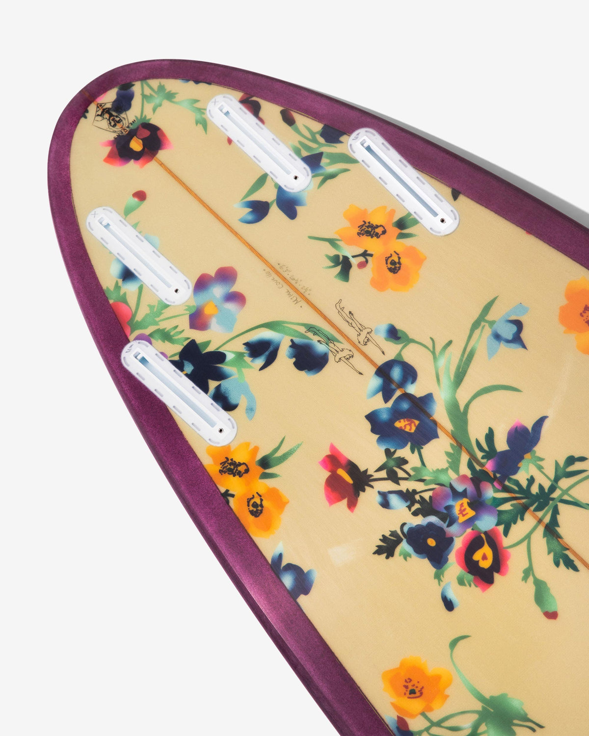 Floral Surfboard