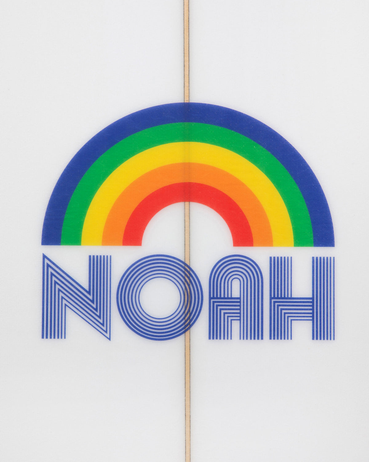 Rainbow Logo Surfboard