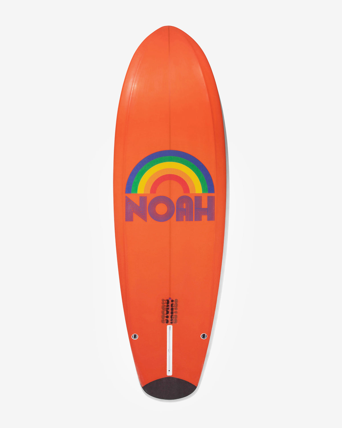 Rainbow Logo Surfboard