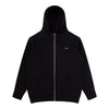 Noah - Zip-Up Collar Hoodie - Black - Swatch