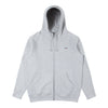 Noah - Zip-Up Collar Hoodie - Heather Grey - Swatch