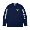 Noah - Pure Juice LS Tee - Navy - Swatch