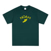 Noah - Winged Foot Motto Tee - Dark Green - Swatch