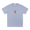 Noah - Frog x Noah Core Logo Tee - Athletic Heather - Swatch