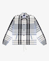 Noah - Madras Campus Jacket - Black/White - Swatch